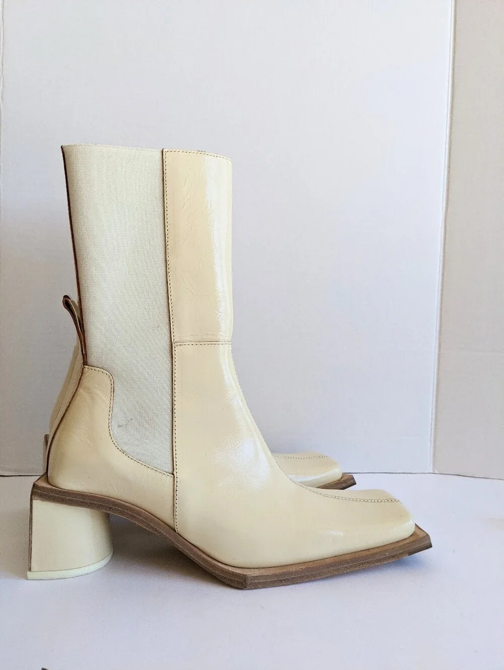Miista Off-White Minnie Boots 38